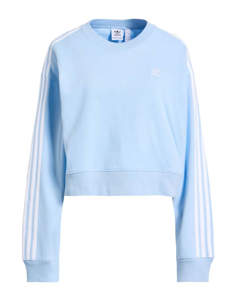 ADIDAS ORIGINALS Sweatshirt Damen Himmelblau von ADIDAS ORIGINALS