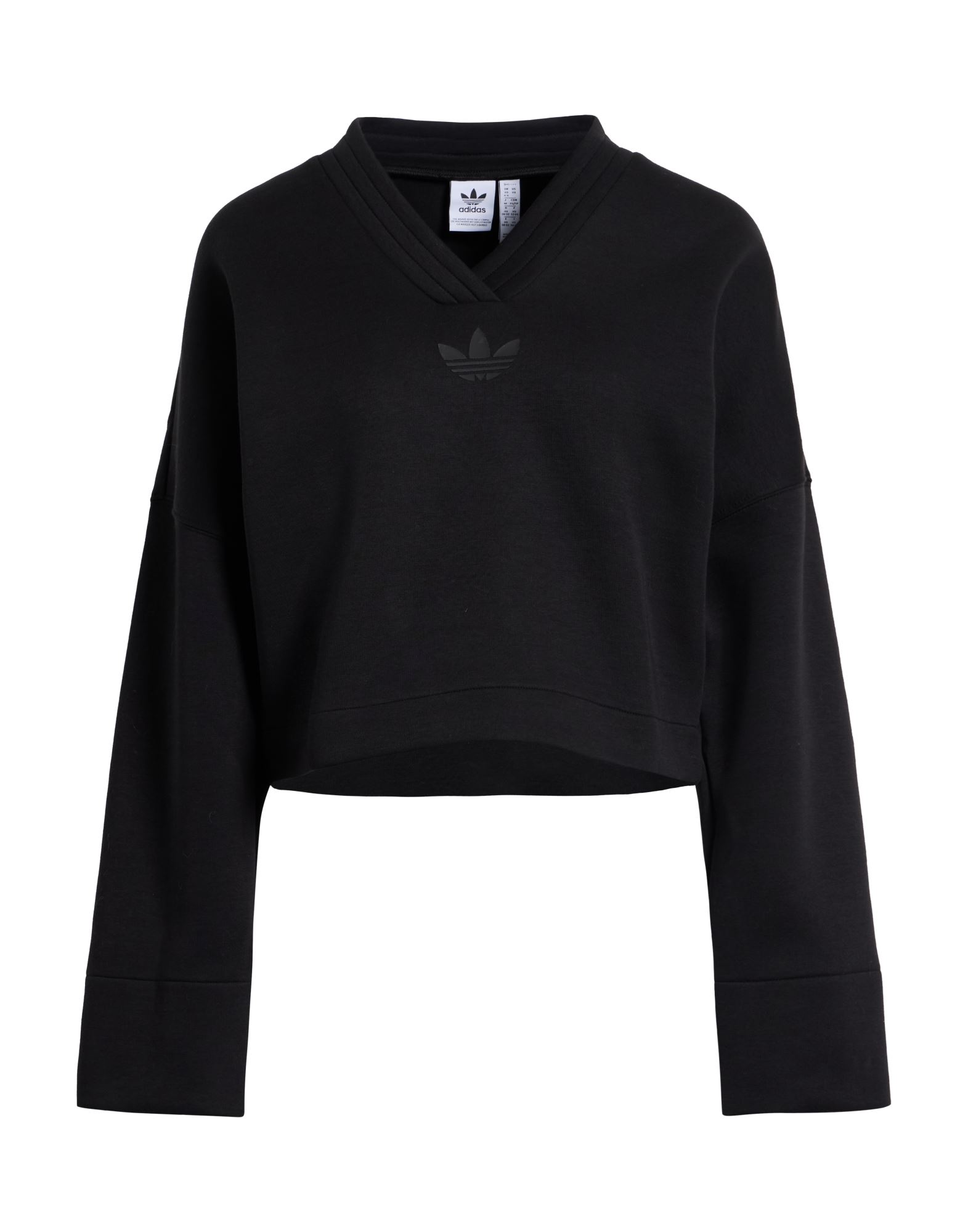 ADIDAS ORIGINALS Sweatshirt Damen Schwarz von ADIDAS ORIGINALS