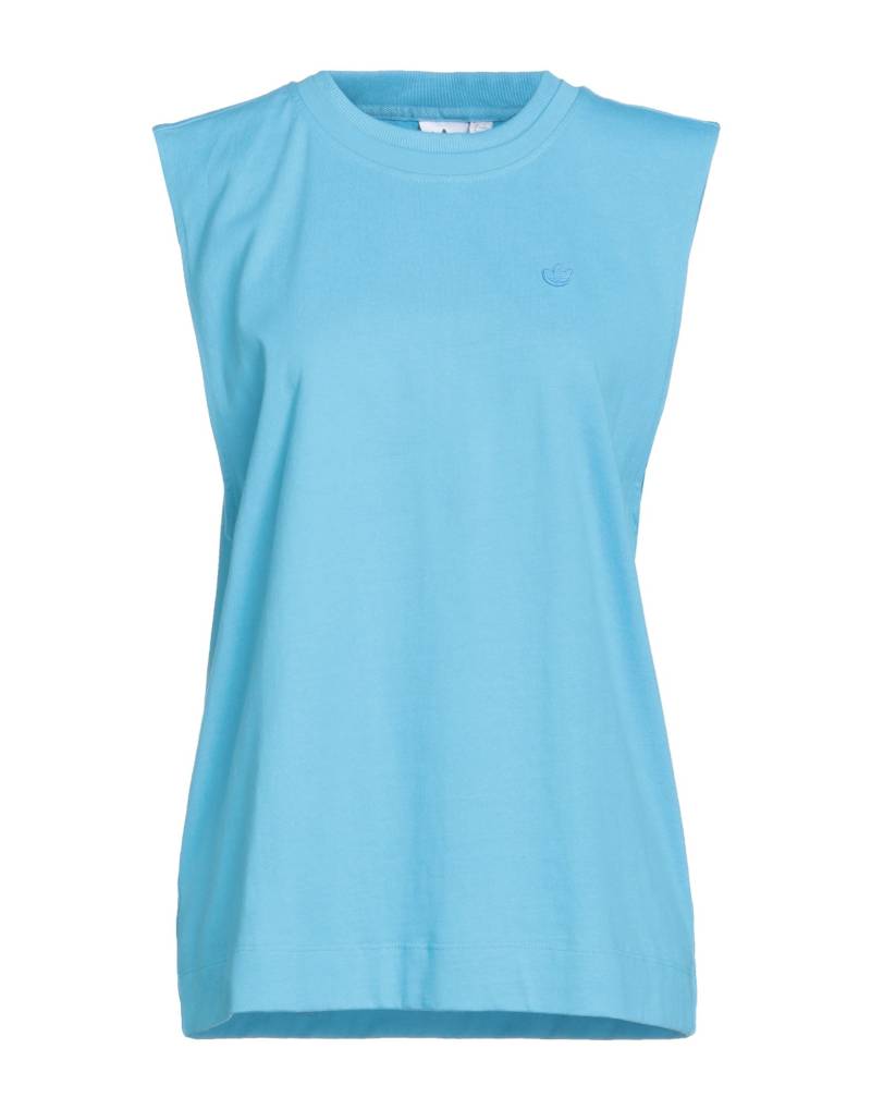 ADIDAS ORIGINALS T-shirts Damen Azurblau von ADIDAS ORIGINALS