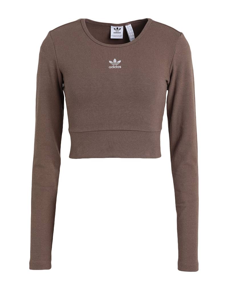 ADIDAS ORIGINALS T-shirts Damen Braun von ADIDAS ORIGINALS