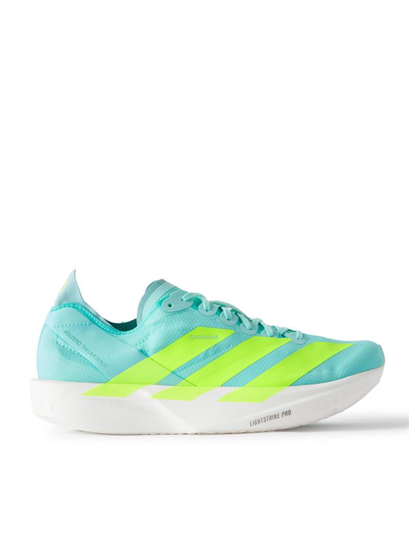 ADIDAS RUNNING - Adizero Takumi Sen 11 Rubber-Trimmed Ripstop Running Sneakers - Men - Blue - UK 13 von ADIDAS RUNNING