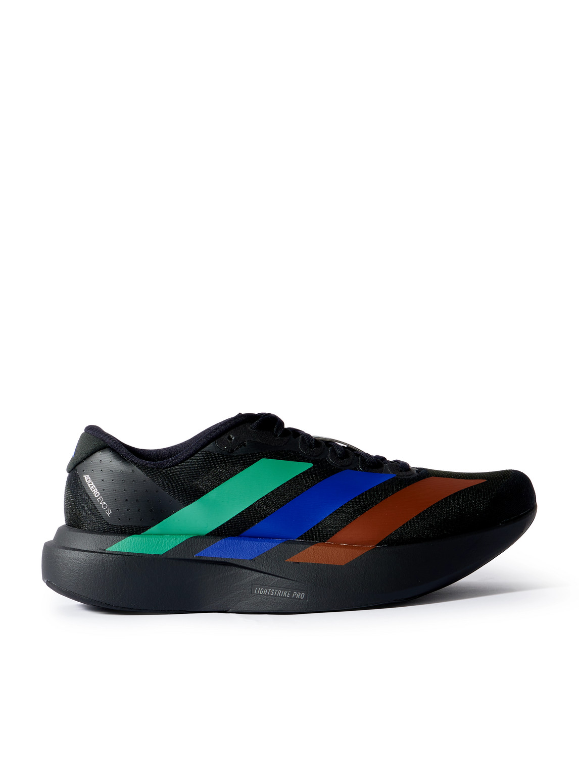 ADIDAS RUNNING - Humanrace Adizero Evo SL Rubber-Trimmed Mesh Running Sneakers - Men - Black - UK 5.5 ADIDAS RUNNING - Humanrace Adizero Evo SL Rubber-Trimmed Mesh Running Sneakers - Men - Black - UK 5.5 von ADIDAS RUNNING