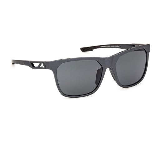 ADIDAS SPORT Unisex SP0091 Sonnenbrille, Matte Black, 55 von adidas