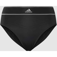 ADIDAS SPORTSWEAR Bikini-Oberteil mit Kontraststreifen in Black, Größe S von ADIDAS SPORTSWEAR