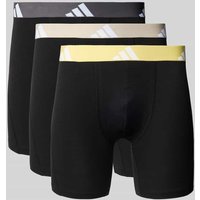 adidas Sportswear Boxershorts mit elastischem Logo-Bund in Black, Größe XL von adidas Sportswear