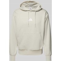 ADIDAS SPORTSWEAR Hoodie mit Label-Stitching in Sand, Größe XXL von ADIDAS SPORTSWEAR