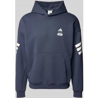 ADIDAS SPORTSWEAR Hoodie mit Logo-Print in Anthrazit, Größe XXL von ADIDAS SPORTSWEAR