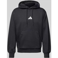 adidas Sportswear Hoodie mit Logo-Stitching Modell 'FEELCOZY' in Black, Größe S von adidas Sportswear