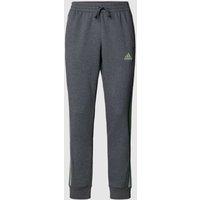 ADIDAS SPORTSWEAR Jogpants mit Kontraststreifen in Anthrazit, Größe XS von ADIDAS SPORTSWEAR