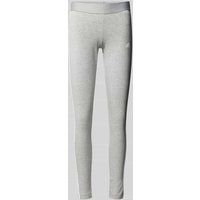 adidas Sportswear Leggings mit Label-Details in Hellgrau, Größe S von adidas Sportswear