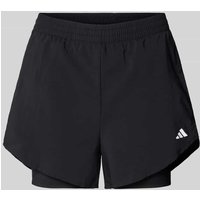 ADIDAS SPORTSWEAR Loose Fit Shorts im Double-Layer-Look in Black, Größe XS ADIDAS SPORTSWEAR Loose Fit Shorts im Double-Layer-Look in Black, Größe XS von ADIDAS SPORTSWEAR