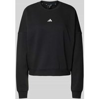 ADIDAS SPORTSWEAR Oversized Sweatshirt mit Label-Stitching in Black, Größe S ADIDAS SPORTSWEAR Oversized Sweatshirt mit Label-Stitching in Black, Größe S von ADIDAS SPORTSWEAR