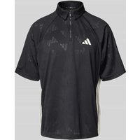 ADIDAS SPORTSWEAR Regular Fit Poloshirt mit Reißverschluss in Black, Größe XXL ADIDAS SPORTSWEAR Regular Fit Poloshirt mit Reißverschluss in Black, Größe XXL von ADIDAS SPORTSWEAR