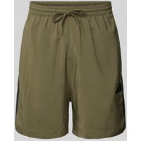 ADIDAS SPORTSWEAR Regular Fit Shorts mit Logo-Stitching Modell 'CHELSEA' in Oliv, Größe XXL von ADIDAS SPORTSWEAR