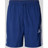 ADIDAS SPORTSWEAR Regular Fit Shorts mit Logo-Stitching in Dunkelblau, Größe M ADIDAS SPORTSWEAR Regular Fit Shorts mit Logo-Stitching in Dunkelblau, Größe M von ADIDAS SPORTSWEAR