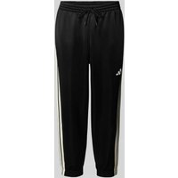 ADIDAS SPORTSWEAR Regular Fit Sweatpants mit Logo-Print Modell 'Stadium' in Black, Größe XXL ADIDAS SPORTSWEAR Regular Fit Sweatpants mit Logo-Print Modell 'Stadium' in Black, Größe XXL von ADIDAS SPORTSWEAR