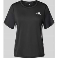 adidas Sportswear Regular Fit T-Shirt mit Logo und Rundhalsausschnitt in Black, Größe XS von adidas Sportswear