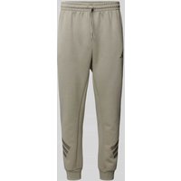ADIDAS SPORTSWEAR Relaxed Fit Sweatpants mit Logo-Print in Taupe, Größe XXL ADIDAS SPORTSWEAR Relaxed Fit Sweatpants mit Logo-Print in Taupe, Größe XXL von ADIDAS SPORTSWEAR