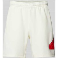 ADIDAS SPORTSWEAR Shorts mit elastischem Bund in Offwhite, Größe L von ADIDAS SPORTSWEAR