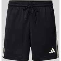 adidas Sportswear Shorts mit elastischem Bund und Tunnelzug in Black, Größe XXL von adidas Sportswear