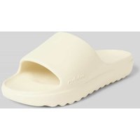 ADIDAS SPORTSWEAR Slides mit Label-Detail Modell 'ADILETTE LUMIA' in Beige, Größe 42 von ADIDAS SPORTSWEAR