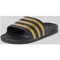 adidas Sportswear Slides mit Label-Details Modell 'ADILETTE AQUA' in Black, Größe 38 von adidas Sportswear