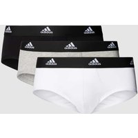 ADIDAS SPORTSWEAR Slip mit Logo-Bund im 3er-Pack in Mittelgrau, Größe XL von ADIDAS SPORTSWEAR