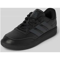 ADIDAS SPORTSWEAR Sneaker mit Label-Print Modell 'COURTBLOCK' in Black, Größe 45 von ADIDAS SPORTSWEAR