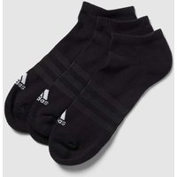 ADIDAS SPORTSWEAR Sneakersocken  mit Label-Detail im 3er-Pack in Black, Größe 37/39 von ADIDAS SPORTSWEAR