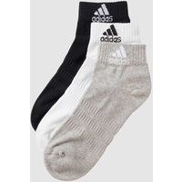 ADIDAS SPORTSWEAR Socken im 3er-Pack in Mittelgrau Melange, Größe 43/46 von ADIDAS SPORTSWEAR