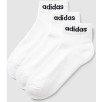ADIDAS SPORTSWEAR Socken mit Label-Print im 3er-Pack in Weiss, Größe 34/36 von ADIDAS SPORTSWEAR
