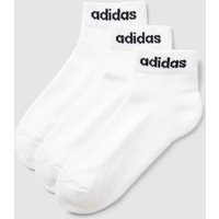 ADIDAS SPORTSWEAR Socken mit Label-Print im 3er-Pack in Weiss, Größe 40/42 von ADIDAS SPORTSWEAR