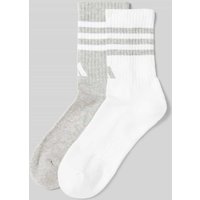 ADIDAS SPORTSWEAR Socken mit Label-Stitching im 2er-Pack in Weiss, Größe 40-42 von ADIDAS SPORTSWEAR