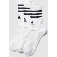 ADIDAS SPORTSWEAR Socken mit Label-Stitching im 3er-Pack in Weiss, Größe 34/36 von ADIDAS SPORTSWEAR