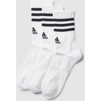 ADIDAS SPORTSWEAR Socken mit Label-Stitching im 3er-Pack in Weiss, Größe 37/39 von ADIDAS SPORTSWEAR