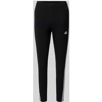 adidas Sportswear Sportleggings mit Label-Print in Black, Größe XS von adidas Sportswear