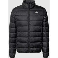 ADIDAS SPORTSWEAR Steppjacke mit Label-Print in Black, Größe M von ADIDAS SPORTSWEAR