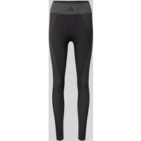 adidas Sportswear Super Skinny Fit Leggings mit Logo-Stitching in Black, Größe XS von adidas Sportswear
