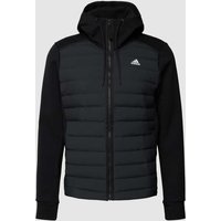 ADIDAS SPORTSWEAR Sweatjacke mit Daunen-Füllung Modell 'Varilite' in Black, Größe M von ADIDAS SPORTSWEAR