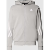 ADIDAS SPORTSWEAR Sweatjacke mit Kapuze in Hellgrau, Größe S ADIDAS SPORTSWEAR Sweatjacke mit Kapuze in Hellgrau, Größe S von ADIDAS SPORTSWEAR
