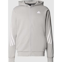 ADIDAS SPORTSWEAR Sweatjacke mit Kapuze in Hellgrau, Größe XL von ADIDAS SPORTSWEAR