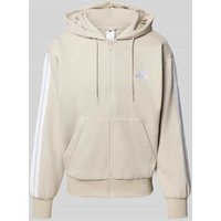 ADIDAS SPORTSWEAR Sweatjacke mit Kapuze und Känguru-Tasche in Sand, Größe XXL ADIDAS SPORTSWEAR Sweatjacke mit Kapuze und Känguru-Tasche in Sand, Größe XXL von ADIDAS SPORTSWEAR
