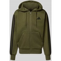 ADIDAS SPORTSWEAR Sweatjacke mit Reißverschluss und Känguru-Tasche in Oliv, Größe XXL ADIDAS SPORTSWEAR Sweatjacke mit Reißverschluss und Känguru-Tasche in Oliv, Größe XXL von ADIDAS SPORTSWEAR