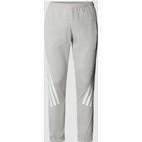 ADIDAS SPORTSWEAR Sweatpants mit Kontraststreifen in Hellgrau, Größe XXL von ADIDAS SPORTSWEAR