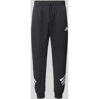 ADIDAS SPORTSWEAR Sweatpants mit Label-Print in Black, Größe XXL ADIDAS SPORTSWEAR Sweatpants mit Label-Print in Black, Größe XXL von ADIDAS SPORTSWEAR