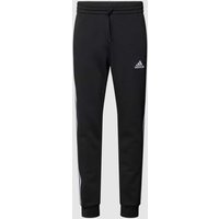 ADIDAS SPORTSWEAR Sweatpants mit Label-Stitching in Black, Größe S von ADIDAS SPORTSWEAR