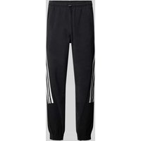 ADIDAS SPORTSWEAR Sweatpants mit elastischem Bund in Black, Größe XXL ADIDAS SPORTSWEAR Sweatpants mit elastischem Bund in Black, Größe XXL von ADIDAS SPORTSWEAR