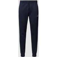 ADIDAS SPORTSWEAR Sweatpants mit labeltypischen Galonstreifen in Marine, Größe S von ADIDAS SPORTSWEAR