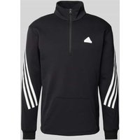 ADIDAS SPORTSWEAR Sweatshirt mit Label-Detail in Black, Größe L von ADIDAS SPORTSWEAR