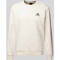 ADIDAS SPORTSWEAR Sweatshirt mit Logo-Stitching in Sand, Größe XL von ADIDAS SPORTSWEAR
